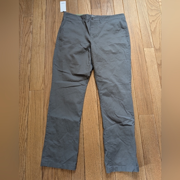Goodfellow & Co Other - NWT Mens Goodfellow Gray Straight Leg Chino Dress Pants Size 36x32